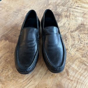 Cole Haan Classic Black Leather Loafers Sz 10.5